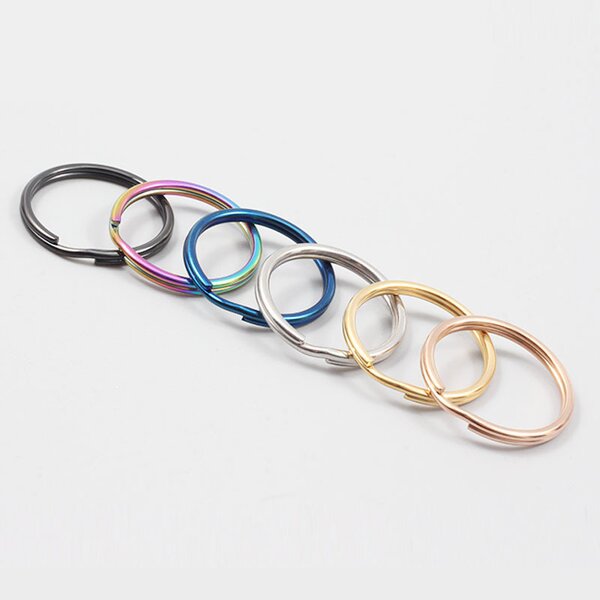 Split Key Rings Supplier - 25mm Stainless Steel Round 1 Inch Metal