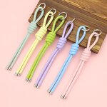 Keychain Manufacturer - Cute Colorful PU Leather Rope Long Tassel Bag Charm