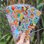 3D Sticker Supplier - Custom Promotional Bubble Puffy Cute Cartoon Logo