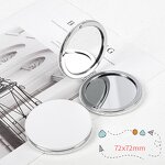 Magnifying Mirror Factory - Custom Print Blank PU Square Heart Rectangle