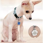 Dog Collar Id Tags Factory - Wholesale Blank Custom Engraving Name with Ring