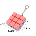 Keychain Supplier - 9 Keys Keyboard Fidget Toy Stress Relief Clicker