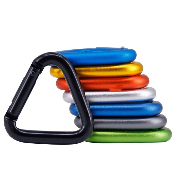 Carabiner Keychain Supplier - Aluminum Alloy Triangle Outdoor Camping Kettle