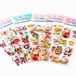 3D Sticker Supplier - Custom Promotional Bubble Puffy Cute Cartoon Logo