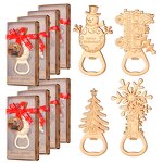 Bottle Opener Keychain Manufacturer - Christmas Tree Shaped with Gift Box Metal