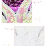Embroidery Patches Manufacturer - Jeans Pants Flamingo Glitter Sequins