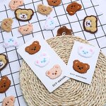 Chenille Patches Manufacturer - Kawaii Cute Bear Head Adhesive Iron on