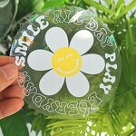 Window Decal Stickers Factory - Home Car Custom Sunflower Suncatcher Vinyl