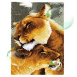 Cross Stitch Embroidery Supplier - DIY Floor Carpet Wool Plush Material