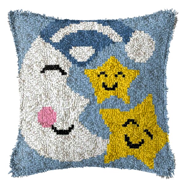 Pillow Set Supplier - Wholesale Cartoon Animal Baby Embroidery Cross Stitch