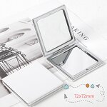 Magnifying Mirror Factory - Custom Print Blank PU Square Heart Rectangle