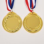 Sports Medal Manufacturer - Soft Enamel Print Marathon Games with Ribbon