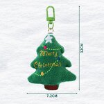 Plush Toys Keychain Supplier - Cute Christmas Tree Christmas Gifts Custom