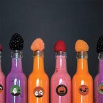 Stickers Manufacturer - Waterproof Self-Adhesive Halloween Pumpkin 6 Designs