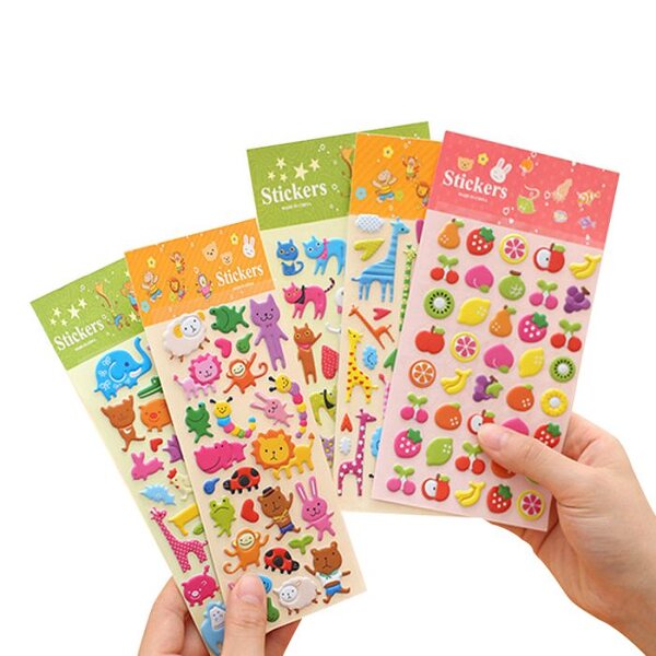 Sticker Sheets Factory - Kids Scrapbooking DIY Custom Logo Fruit Animal
