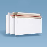 Mailers Factory - 9x12 Inch Self Seal Photo Document Rigid Blank Custom