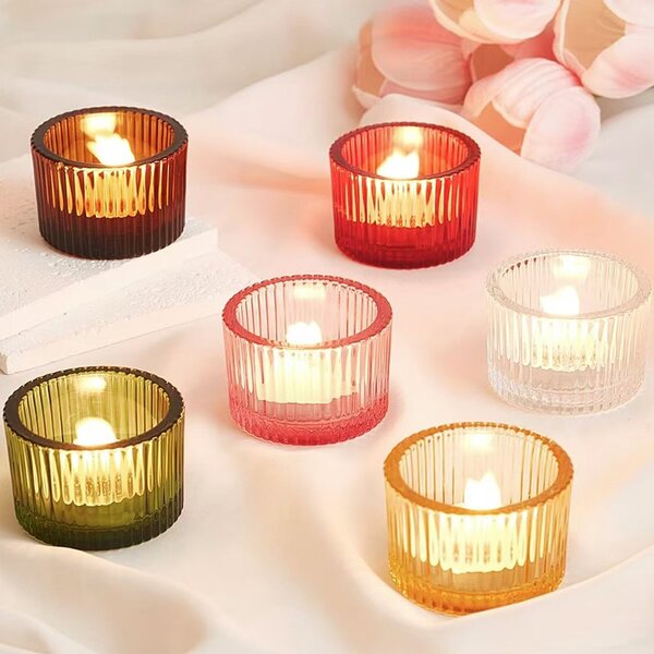 Glass Candle Jars Supplier - Wholesale Empty Mini Colored for Making Candles