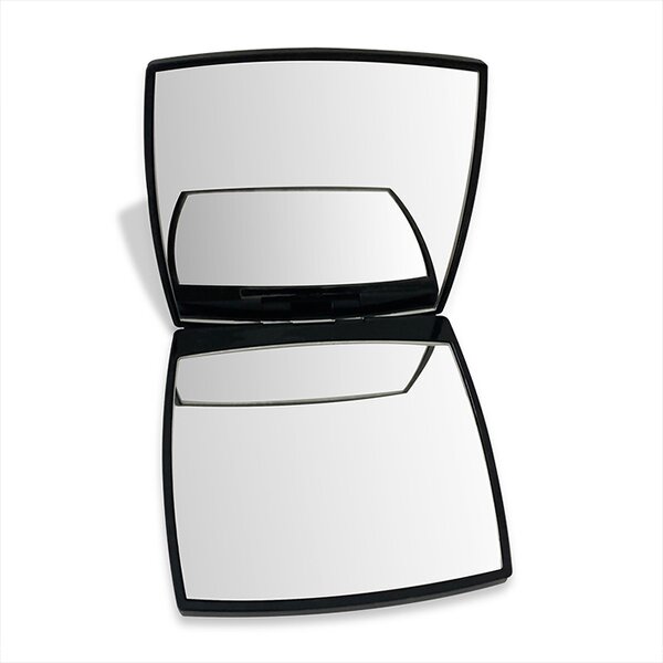 Hand Mirror Supplier - Mother Day Gifts Dual Sided Foldable Black ABS