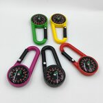 Compass Keychain Supplier - Creative Outdoor Travel Souvenir Gift Metal