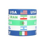 Silicone Bracelet Supplier - 2026 World Football Sports United States Flag