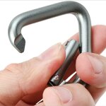Carabiner Keychain Supplier - Aluminum Alloy Triangle Outdoor Camping Kettle