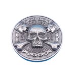 Commemorative Coin Manufacturer - Custom 3D Electroplated Antique Silver Brass