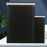 Bubble Mailers Supplier - 4x6 Inch Black Poly Shipping Packaging Envelopes