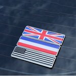 Car Emblem Badges Factory - Aluminum Alloy Epoxy America Flags Custom