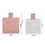 Makeup Mirrors Manufacturer - Custom Logo Stainless Steel Credit Card Compact