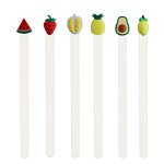 Bookmarks Supplier - Cute 3D PVC Fruit for Book Office Stationery Supplies