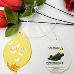 Air Freshener Supplier - Custom Sublimation Print Car Fragrant Hanging
