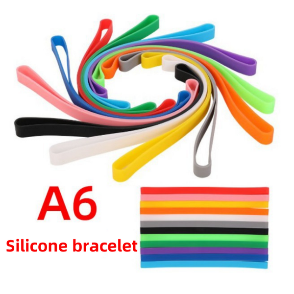 Silicone Bracelet Supplier - High Elastic Waterproof A6 Thin Colorful Book