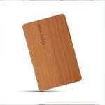 Wood Business Cards Supplier - Custom Engraved Eco-Friendly Beech Walnut