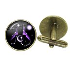 Cuff Links Supplier - Wholesale Custom Metal 12 Zodiac Silver for Shirts