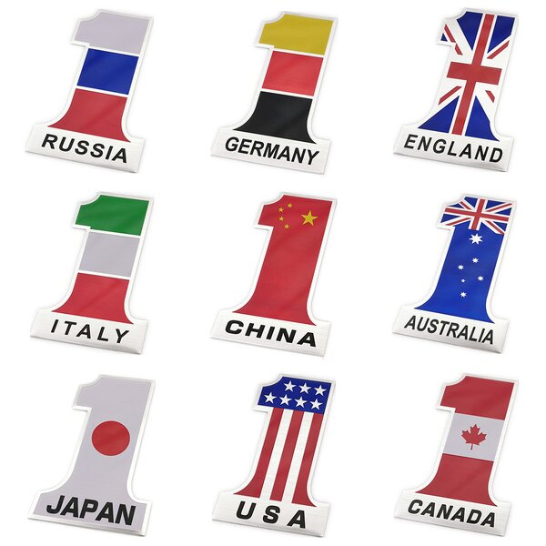 Car Emblem Badges Manufacturer - Wholesale American Flags Custom Logo Soft