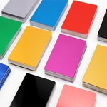 Business Card Blanks Supplier - Wholesale Metal Custom Anodized Aluminum DIY