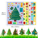Window Stickers Supplier - DIY Celebration Kids' Merry Christmas Tree Puzzle
