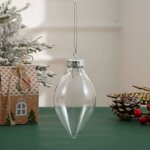 Plastic Ball Ornaments Manufacturer - DIY Hanging Clear Irregular Shape PET