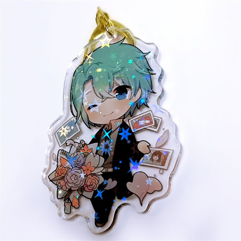 Acrylic Keychain Factory - No MOQ Clear Epoxy Print Glitter Laser Holographic