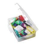 Key Tags Supplier - 50pcs Pack Plastic with Split Key Ring Label Window