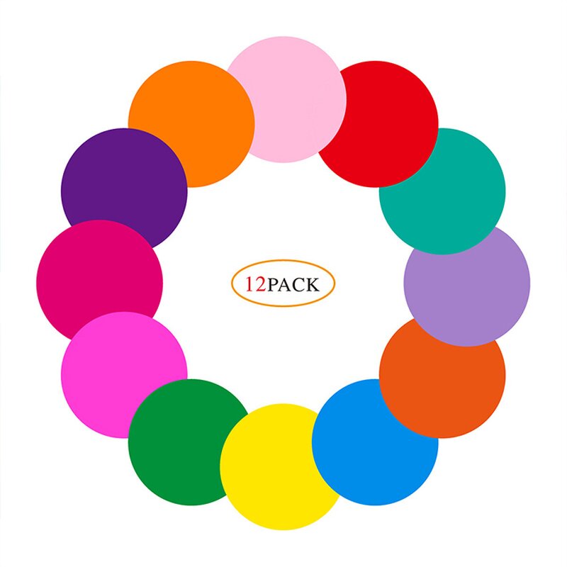 Dry Erase Dots Factory - Colorful Circles Whiteboard Marker Table Desk Pvc