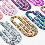 Bookmark Clips Factory - Cute Glitter Acrylic Custom Acrylic Book Marks