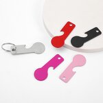 Shopping Cart Tokens Keychain Factory - Portable Stainless Steel Custom Logo