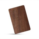 Wood Business Cards Supplier - Custom Engraved Eco-Friendly Beech Walnut