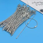 Keychain Cable Manufacturer - Custom Stainless Steel Wire Bulk 1.5mm Loops