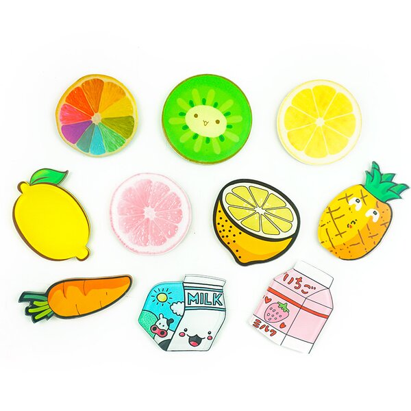 Fridge Magnet Supplier - Custom Cute Fruit Acrylic Refrigerator Magnets