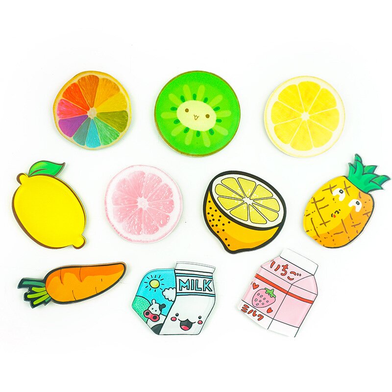 Fridge Magnet Supplier - Custom Cute Fruit Acrylic Refrigerator Magnets
