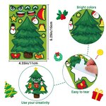 Paper Sticker Manufacturer - Waterproof Self-Adhesive Christmas Puzzle Cartoon