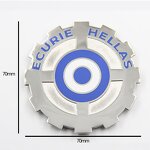 Car Emblem Badge Supplier - Custom Make Your Own Hard Enamel Round Silver