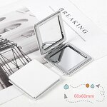 Magnifying Mirror Factory - Custom Print Blank PU Square Heart Rectangle